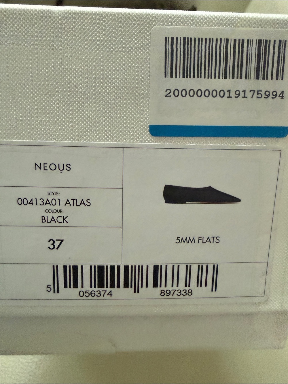 Neous Atlas Leather Ballet Flats sz 37 (IT) - Picture 11 of 12